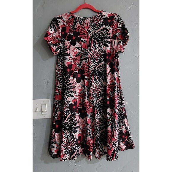 LEXINGTON AVENUE Dress Women's L,Polyester, Spandex, Super Soft, Short Sleeve. - Picture 3 of 9